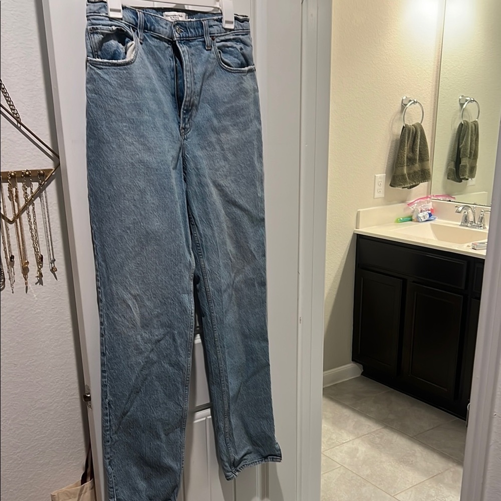 Abercrombie & Fitch Light Blue Denim Jeans